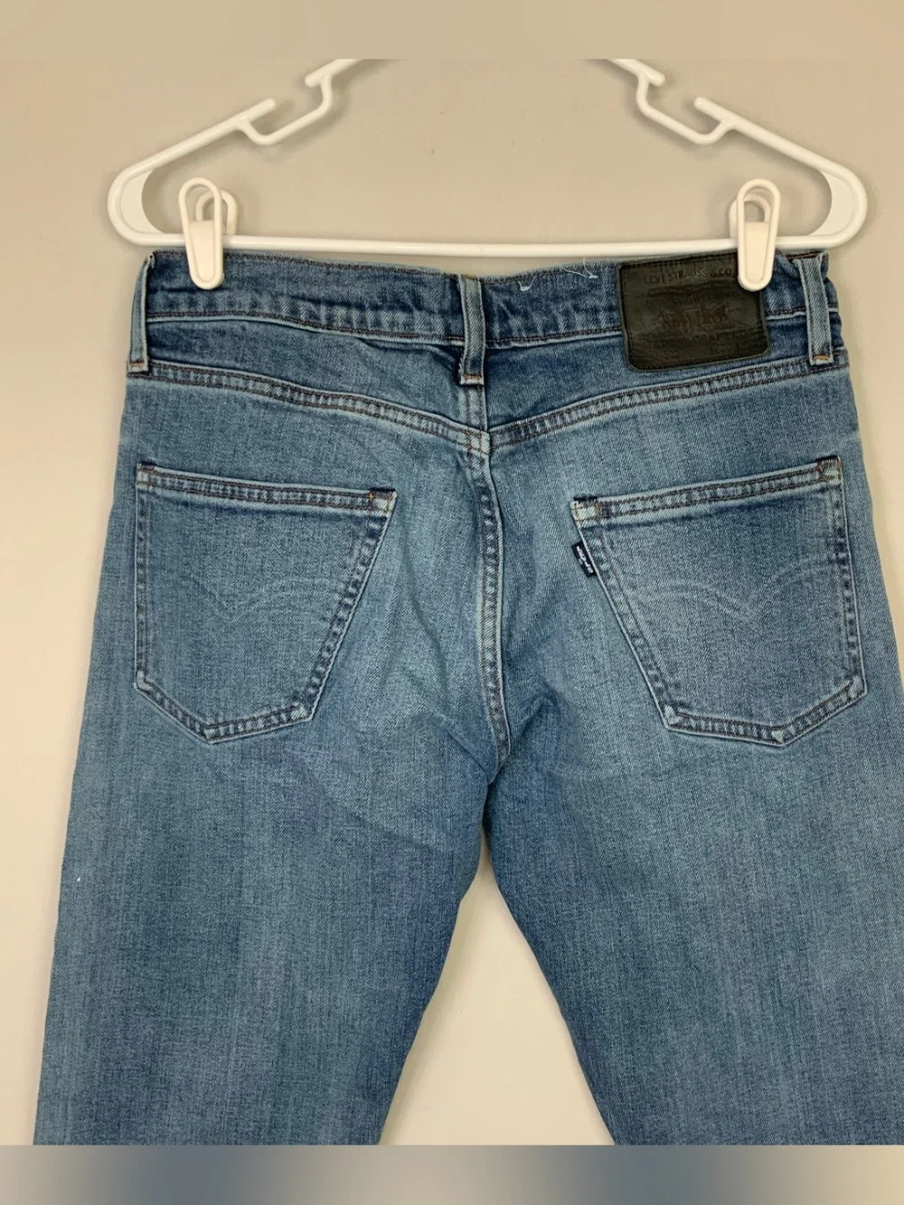 Levi's Made & Crafted 502 Jeans Sz 29x34 Regular Taper Selvedge Italian Denim